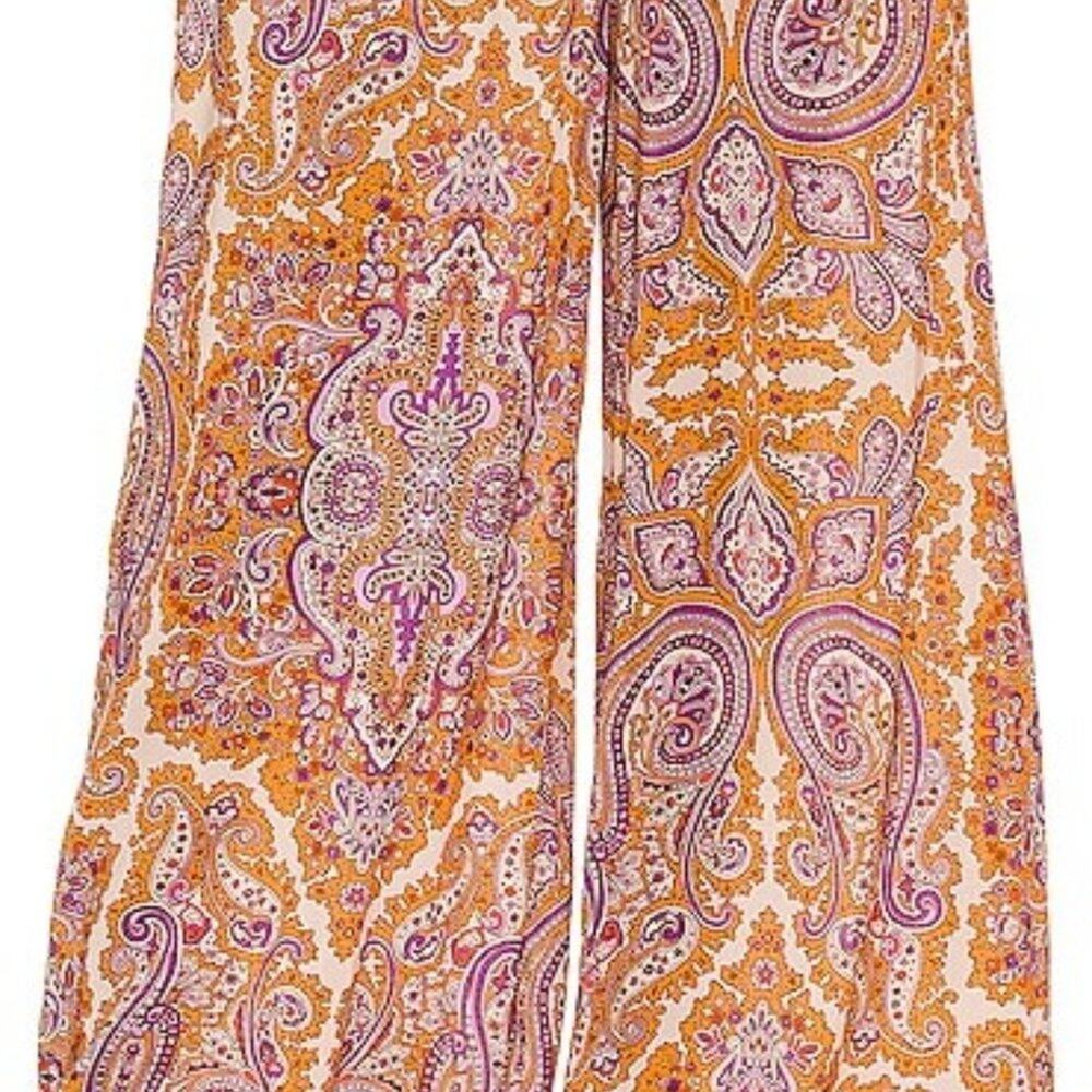L'Academie Palma Pant Aria Multi Paisley XS - Picture 2 of 9